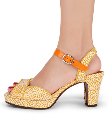 NATILLA ORANGE CHiE MIHARA sandals