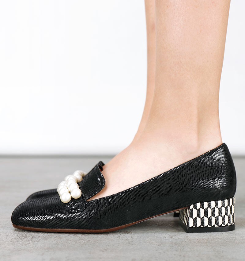 IDAKO BLACK & WHITE CHiE MIHARA chaussures