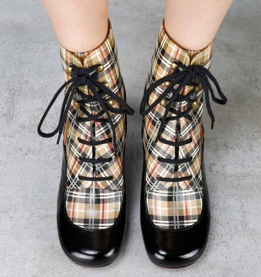 MYLION BLACK CHiE MIHARA bottes