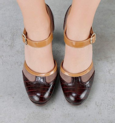 YEVLIN GRAPE CHiE MIHARA shoes