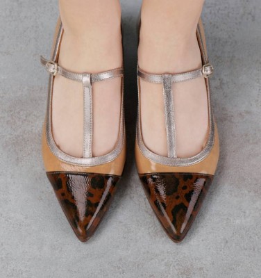 HENU BROWN CHiE MIHARA zapatos