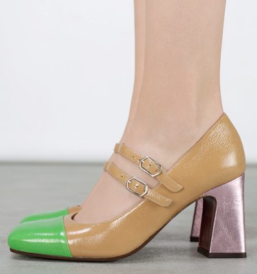 OLY GREEN CHiE MIHARA shoes