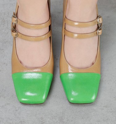 OLY GREEN CHiE MIHARA shoes