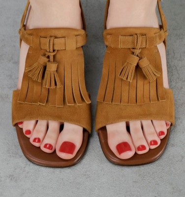 QUICO COGNAC CHiE MIHARA sandals