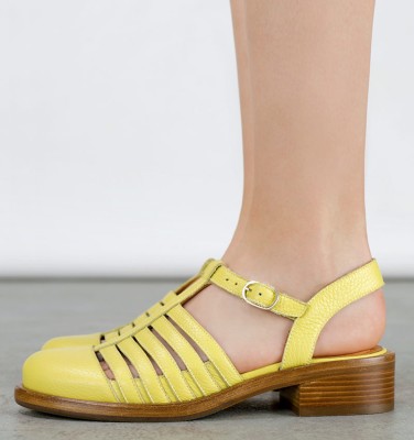 XEYLI YELLOW CHiE MIHARA zapatos