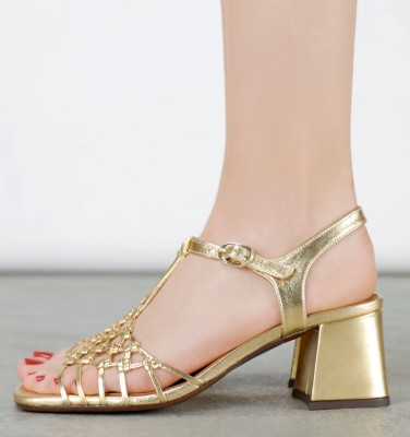 LANTES GOLD CHiE MIHARA sandals