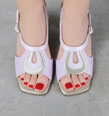 LORVINA LAVENDER TOP 10 CHiE MIHARA sandals