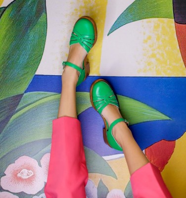 XAYANI GREEN CHiE MIHARA shoes