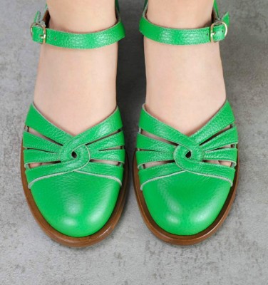 XAYANI GREEN CHiE MIHARA shoes