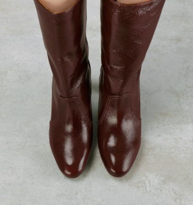 EYTA DARK BROWN CHiE MIHARA boots