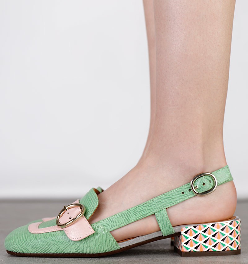 UDESY GREEN CHiE MIHARA chaussures