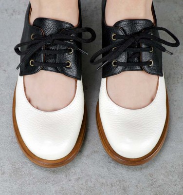 XIKI BLACK & WHITE CHiE MIHARA zapatos