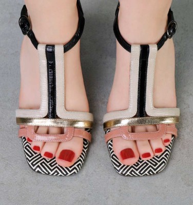 PIYATA LILAC HEEL CHiE MIHARA sandals