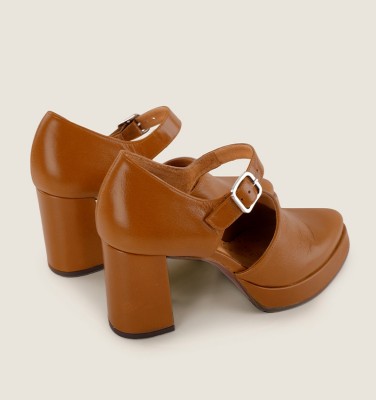 FACET BROWN CHiE MIHARA shoes