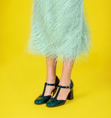 MANTE GREEN CHiE MIHARA shoes