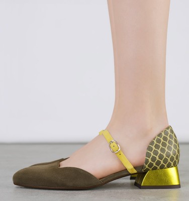 HINDYA GREEN CHiE MIHARA shoes