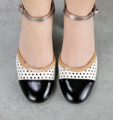 FIZA BLACK SILVER CHiE MIHARA chaussures