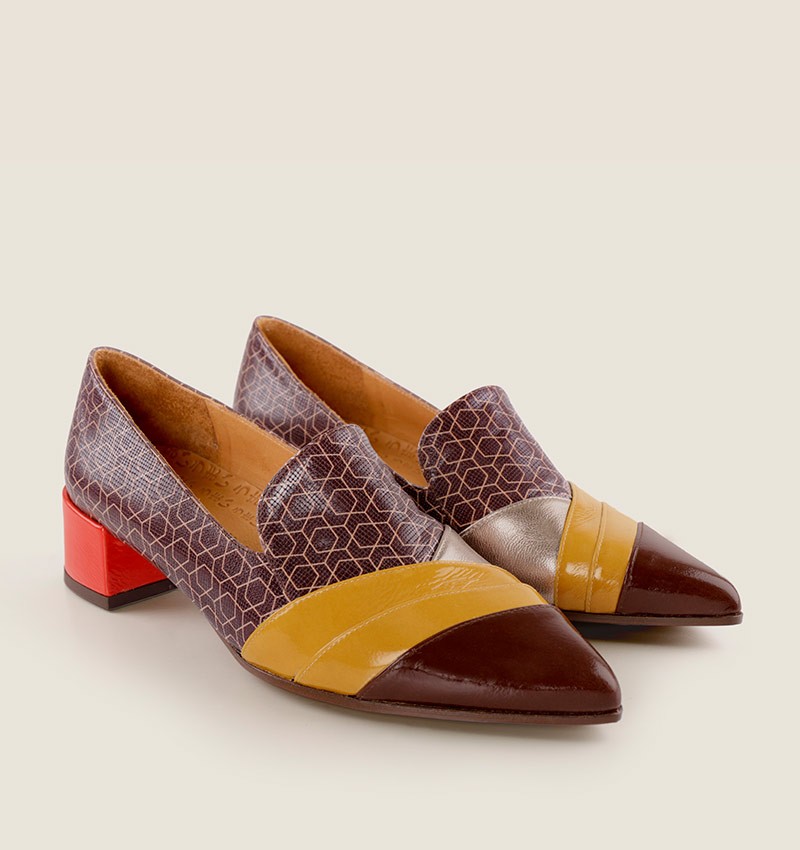 JAMMU BROWN CHiE MIHARA chaussures