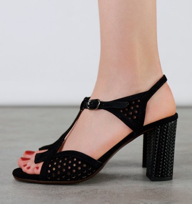 BESSY BLACK CHiE MIHARA shoes