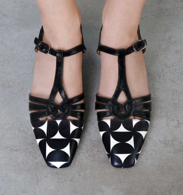 HESALI BLACK CHiE MIHARA shoes