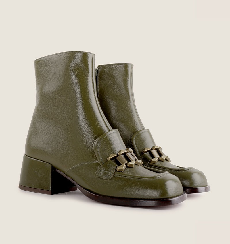 BRIT GREEN CHiE MIHARA bottes