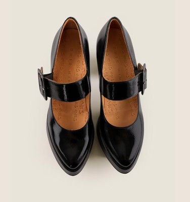 FALENA BLACK CHiE MIHARA shoes