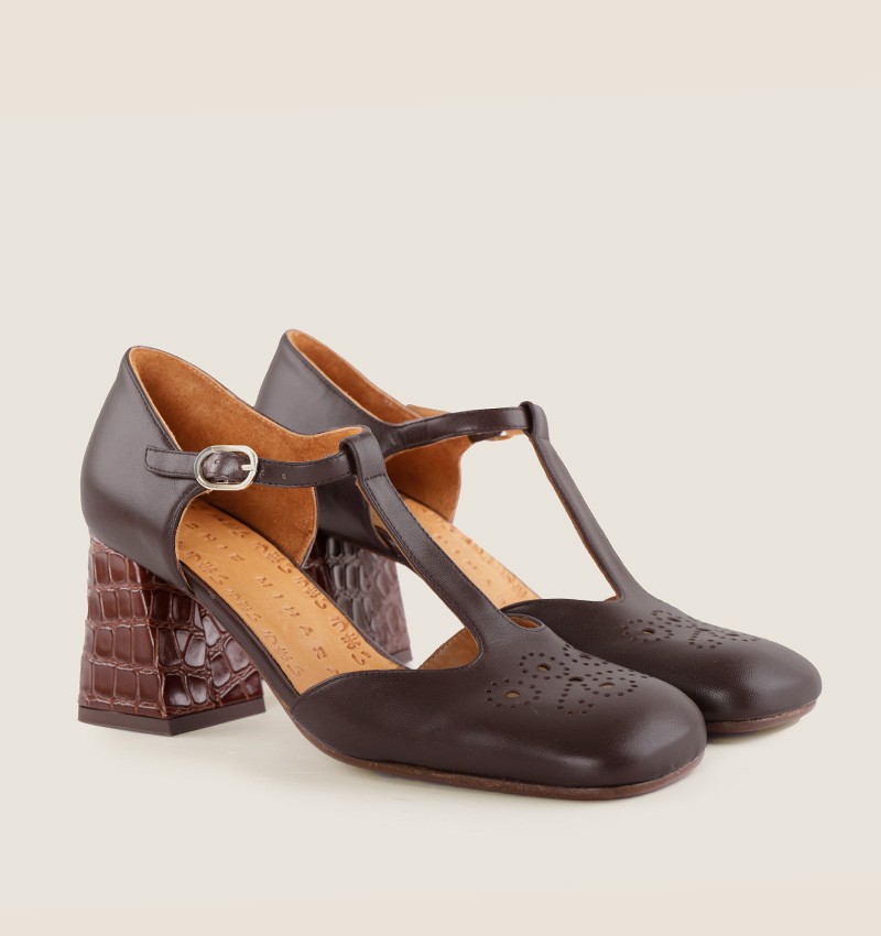 SYKA BROWN CHiE MIHARA zapatos