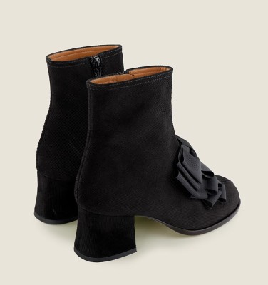 TELAZO BLACK CORDUROY CHiE MIHARA boots