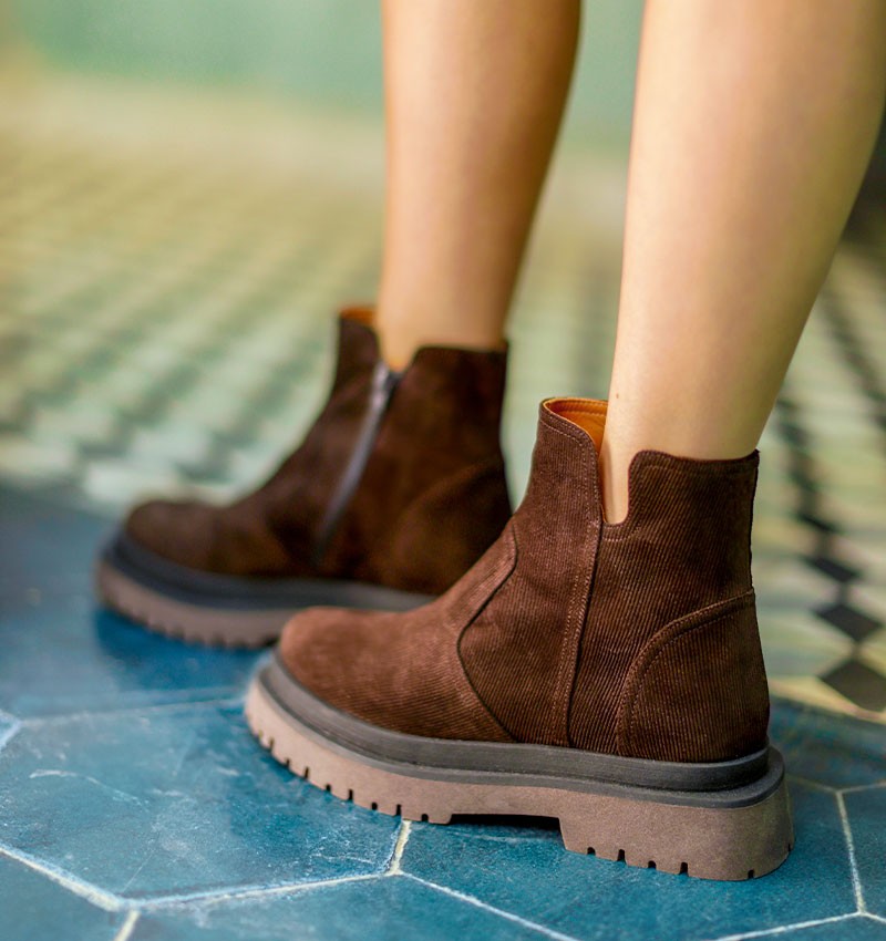 ZELUS BROWN CHiE MIHARA botas