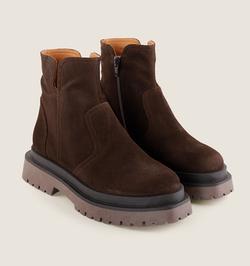 ZELUS BROWN CHiE MIHARA botas