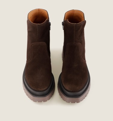 ZELUS BROWN CHiE MIHARA boots