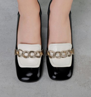 PETREL BLACK & WHITE CHiE MIHARA zapatos