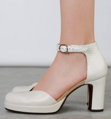 JOMAHO WHITE CHiE MIHARA zapatos