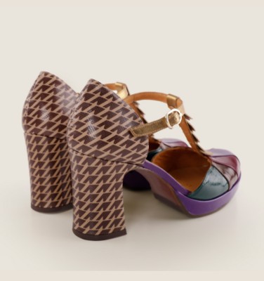 DAFABA PURPLE CHiE MIHARA shoes