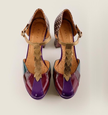 DAFABA PURPLE CHiE MIHARA shoes