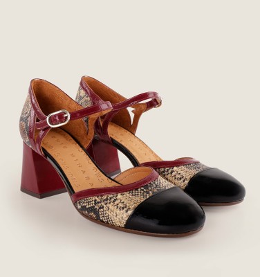 GUERA BROWN CHiE MIHARA shoes