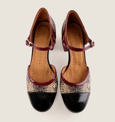 GUERA BROWN CHiE MIHARA shoes