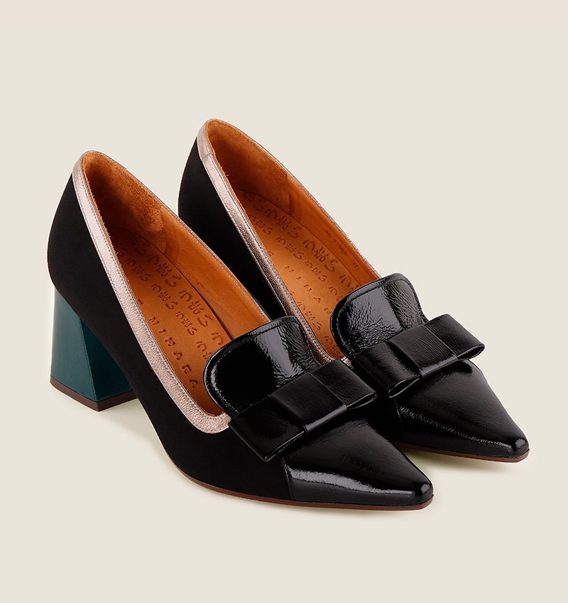 ALUNA BLACK CHiE MIHARA shoes