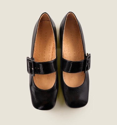 UNARI BLACK LIME CHiE MIHARA chaussures