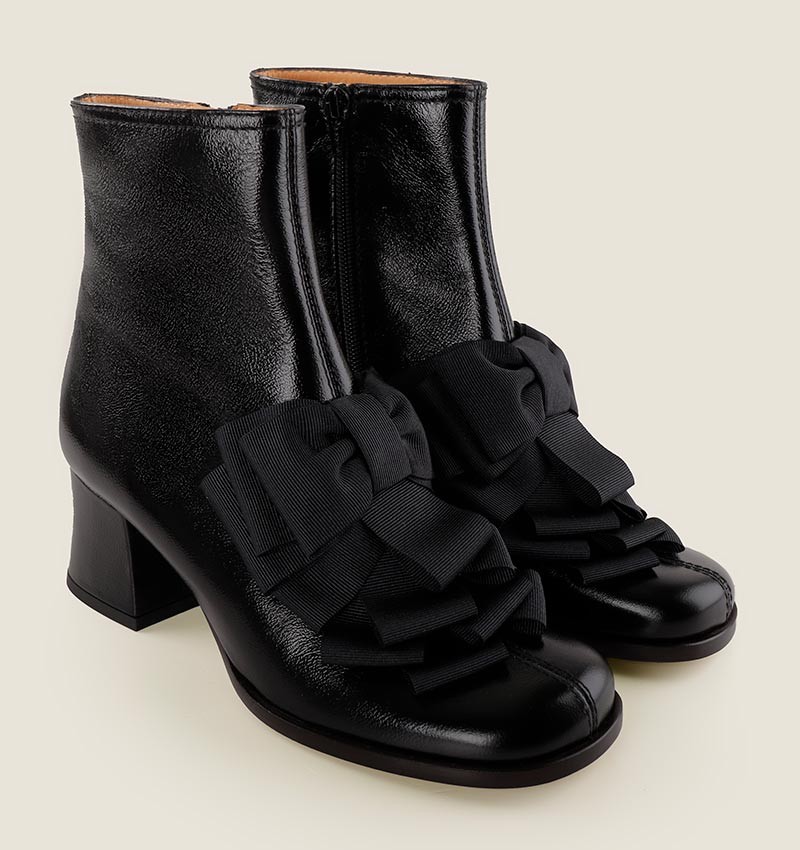 TELAZO BLACK CHiE MIHARA botas