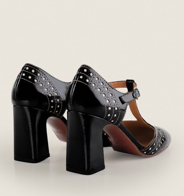 MANTE BLACK CHiE MIHARA zapatos