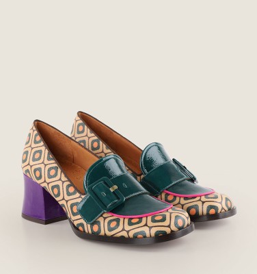 TEISIN PURPLE CHiE MIHARA zapatos