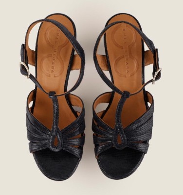 CAFRA NAVY CHiE MIHARA sandals