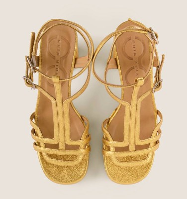 PALADIUM GOLD CHiE MIHARA sandals