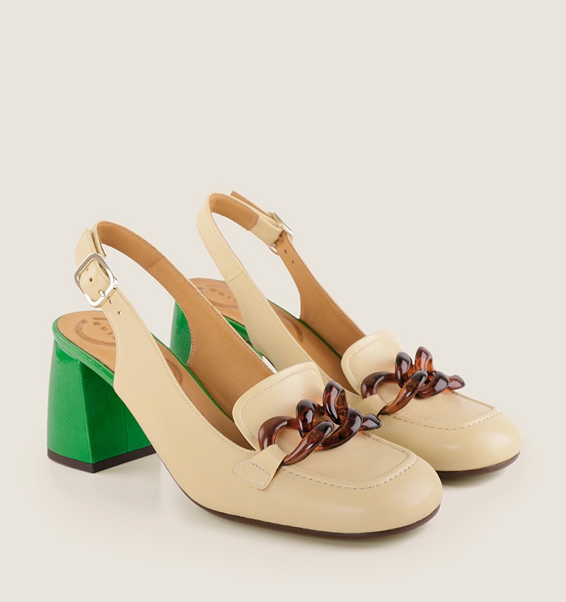 SOPEL CREAM CHiE MIHARA shoes