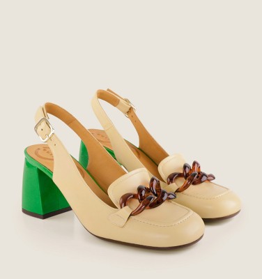 SOPEL CREAM CHiE MIHARA zapatos