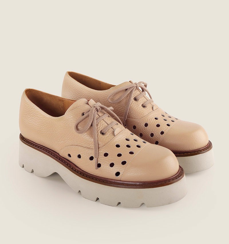 XUVASCO LIGHT BROWN CHiE MIHARA zapatos