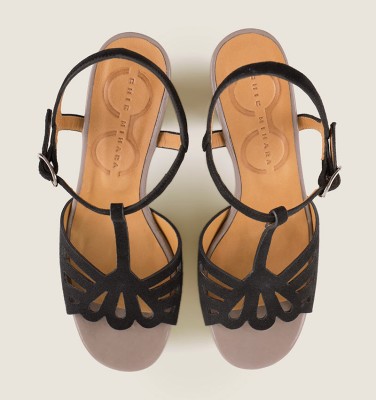 BELALA BLACK CHiE MIHARA sandals