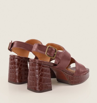 GENIKA BROWN CHiE MIHARA sandals