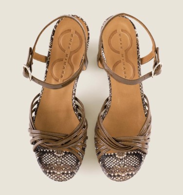 KESKE BROWN CHiE MIHARA sandals